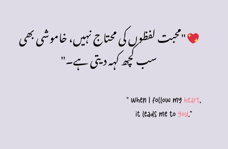 One-Line Urdu Quotes