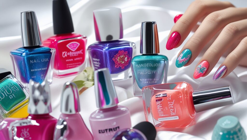 valentine's day nails