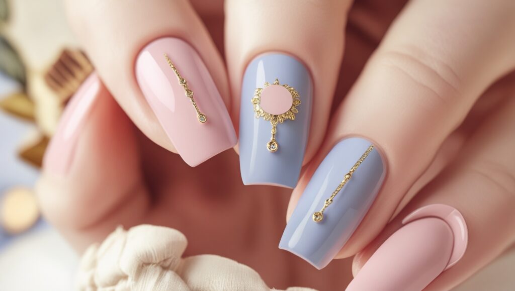 valentine's day nails